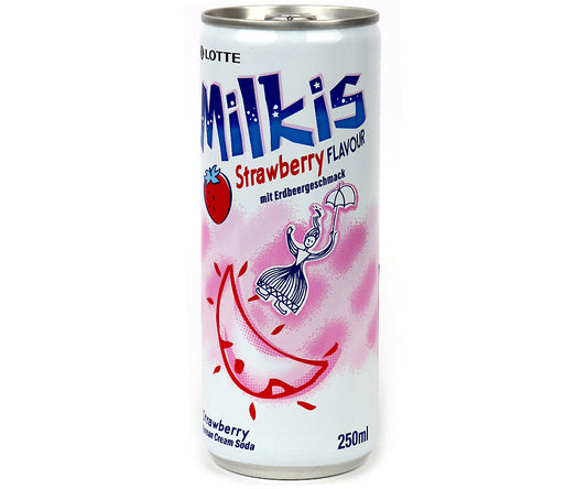 Joghurt Soda Drink Milk & Strawberry (Japan) 250ml
