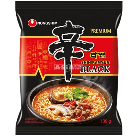 Noodles - Shin Ramen Black vegetarisch 130g